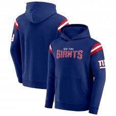 Darius Rucker Collection by Fanatics New York Giants Royal Football Washed Pullover Hoodie