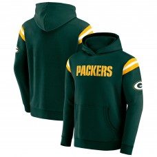Толстовка Darius Rucker Collection by Fanatics Green Bay Packers Green Football Washed