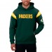 Толстовка Darius Rucker Collection by Fanatics Green Bay Packers Green Football Washed