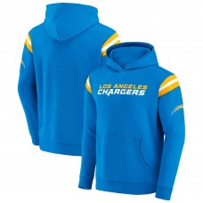 Darius Rucker Collection by Fanatics Los Angeles Chargers Powder Blue Football Washed Pullover Hoodie
