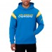 Darius Rucker Collection by Fanatics Los Angeles Chargers Powder Blue Football Washed Pullover Hoodie
