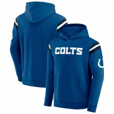 Darius Rucker Collection by Fanatics Indianapolis Colts Royal Football Washed Pullover Hoodie