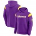 Толстовка Minnesota Vikings Darius Rucker Collection by Football Washed - Purple