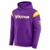 Толстовка Minnesota Vikings Darius Rucker Collection by Football Washed - Purple