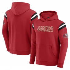 Darius Rucker Collection by Fanatics San Francisco 49ers Scarlet Football Washed Pullover Hoodie Darius Rucker Collection by Fanatics San Francisco 49ers Scarlet Football Washed Pullover Hoodie
