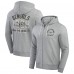 Cincinnati Bengals Darius Rucker Collection by Fanatics Heather Gray Vintage Stripe Full-Zip Hoodie