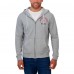 Arizona Cardinals Darius Rucker Collection by Fanatics Heather Gray Vintage Stripe Full-Zip Hoodie