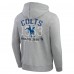 Indianapolis Colts Darius Rucker Collection by Fanatics Heather Gray Vintage Stripe Full-Zip Hoodie