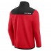 Толстовка на молнии Atlanta Falcons Darius Rucker Collection by Fanatics Red Color Block Polar Fleece