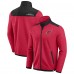 Arizona Cardinals Darius Rucker Collection by Fanatics Cardinal Color Block Polar Fleece Full-Zip Jacket