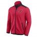 Arizona Cardinals Darius Rucker Collection by Fanatics Cardinal Color Block Polar Fleece Full-Zip Jacket