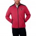 Arizona Cardinals Darius Rucker Collection by Fanatics Cardinal Color Block Polar Fleece Full-Zip Jacket