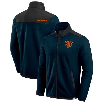 Куртка Chicago Bears Darius Rucker Collection by Fanatics Navy Color Block Polar Fleece