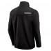 Las Vegas Raiders Darius Rucker Collection by Fanatics Black Color Block Polar Fleece Full-Zip Jacket