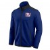 New York Giants Darius Rucker Collection by Fanatics Royal Color Block Polar Fleece Full-Zip Jacket