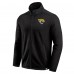 Jacksonville Jaguars Darius Rucker Collection by Fanatics Black Color Block Polar Fleece Full-Zip Jacket