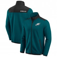Кофта на молнии Philadelphia Eagles Darius Rucker Collection by Color Block Polar Fleece - Kelly Green