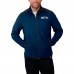 Seattle Seahawks Darius Rucker Collection by Fanatics College Navy Color Block Polar Fleece Full-Zip Jacket