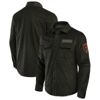 Chicago Bears Darius Rucker Collection by Fanatics Dark Green Corduroy Full-Button Shacket