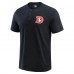 Футболка Denver Broncos Darius Rucker Collection by Fanatics Black Washed Henley