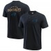Футболка Carolina Panthers Darius Rucker Collection by Fanatics Black Washed Henley