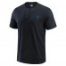 Футболка Carolina Panthers Darius Rucker Collection by Fanatics Black Washed Henley
