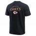 Футболка Kansas City Chiefs Darius Rucker Collection by Washed Henley - Black