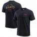 New York Giants Darius Rucker Collection by Fanatics Black Washed Henley T-Shirt New York Giants Darius Rucker Collection by Fanatics Black Washed Henley T-Shirt