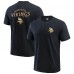 Футболка Minnesota Vikings Darius Rucker Collection by Washed Henley - Black