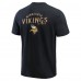 Футболка Minnesota Vikings Darius Rucker Collection by Washed Henley - Black