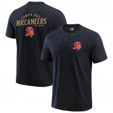 Футболка Tampa Bay Buccaneers Darius Rucker Collection by Washed Henley - Black