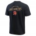 Футболка Tampa Bay Buccaneers Darius Rucker Collection by Washed Henley - Black