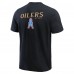Футболка Tennessee Titans Darius Rucker Collection by Washed Henley - Black