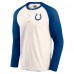 Indianapolis Colts Darius Rucker Collection by Fanatics Cream/Royal Raglan Henley T-Shirt