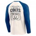 Indianapolis Colts Darius Rucker Collection by Fanatics Cream/Royal Raglan Henley T-Shirt