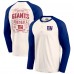 New York Giants Darius Rucker Collection by Fanatics Cream/Royal Raglan Henley T-Shirt New York Giants Darius Rucker Collection by Fanatics Cream/Royal Raglan Henley T-Shirt