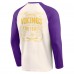 Футболка Minnesota Vikings Darius Rucker Collection by Raglan Henley - Cream/Purple