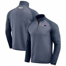 New England Patriots Darius Rucker Collection by Fanatics Navy Tonal Quarter-Zip Jacket