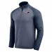 New England Patriots Darius Rucker Collection by Fanatics Navy Tonal Quarter-Zip Jacket