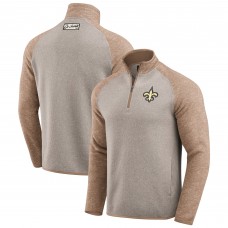 Кофта на короткой молнии New Orleans Saints Darius Rucker Collection by Fanatics Tan Tonal