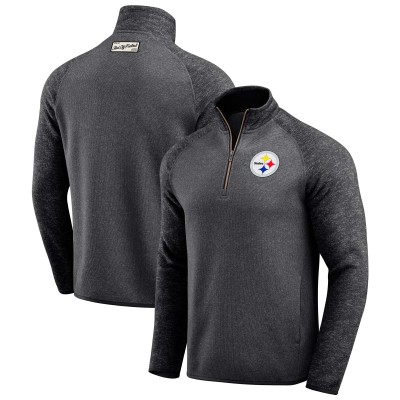 Кофта на короткой молнии Pittsburgh Steelers Darius Rucker Collection by Tonal - Black