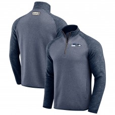 Seattle Seahawks Darius Rucker Collection by Fanatics College Navy Tonal Quarter-Zip Jacket