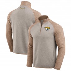 Jacksonville Jaguars Darius Rucker Collection by Fanatics Tan Tonal Quarter-Zip Jacket