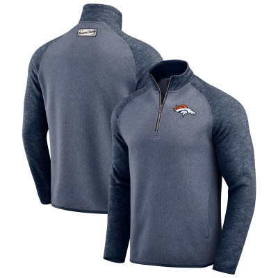 Кофта на короткой молнии Denver Broncos Darius Rucker Collection by Fanatics Navy Tonal