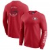 San Francisco 49ers Darius Rucker Collection by Fanatics Scarlet Washed Waffle-Knit Long Sleeve T-Shirt