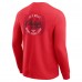 Kansas City Chiefs Darius Rucker Collection by Fanatics Red Washed Waffle-Knit Long Sleeve T-Shirt