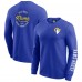 Los Angeles Rams Darius Rucker Collection by Fanatics Washed Waffle-Knit Long Sleeve T-Shirt - Royal