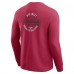 Arizona Cardinals Darius Rucker Collection by Fanatics Red Washed Waffle-Knit Long Sleeve T-Shirt