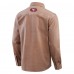 San Francisco 49ers Darius Rucker Collection by Fanatics Brown Garment Dyed Long Sleeve Full Snap Shirt