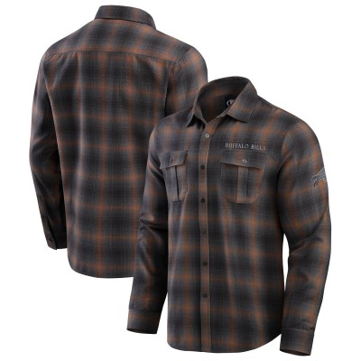 Рубашка Buffalo Bills Darius Rucker Collection by Fanatics Tan Classic Flannel